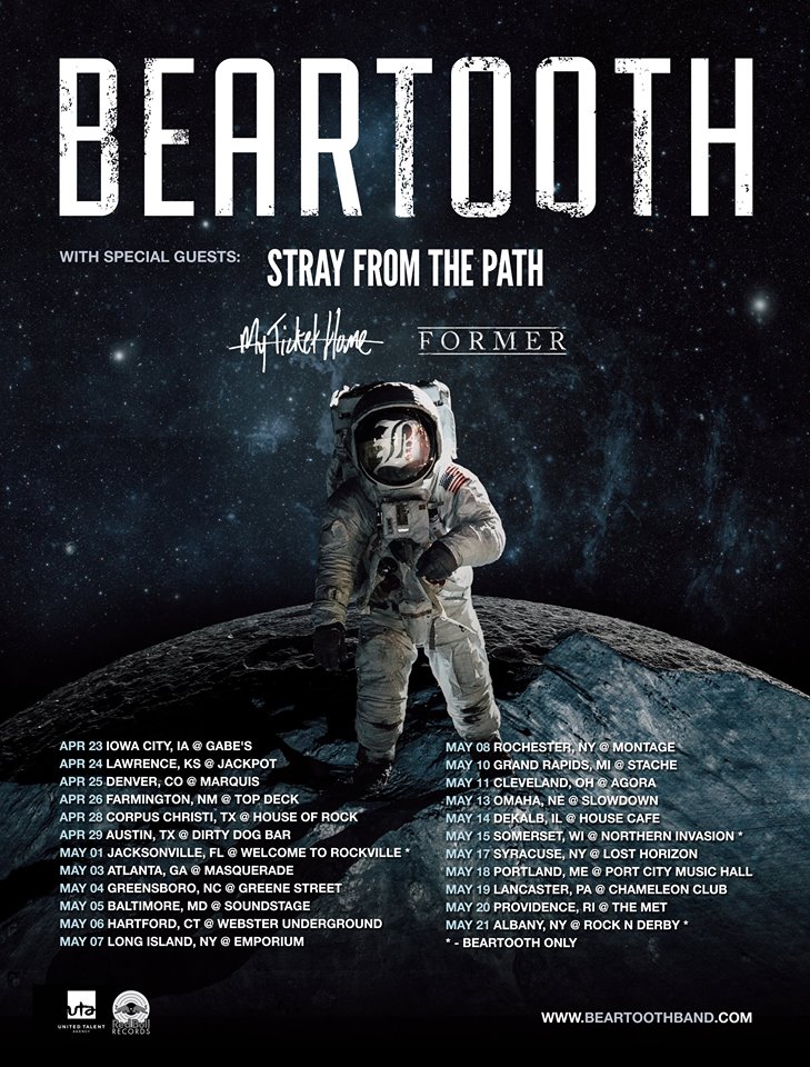 Beartooth Announce Tour Stitched Sound
