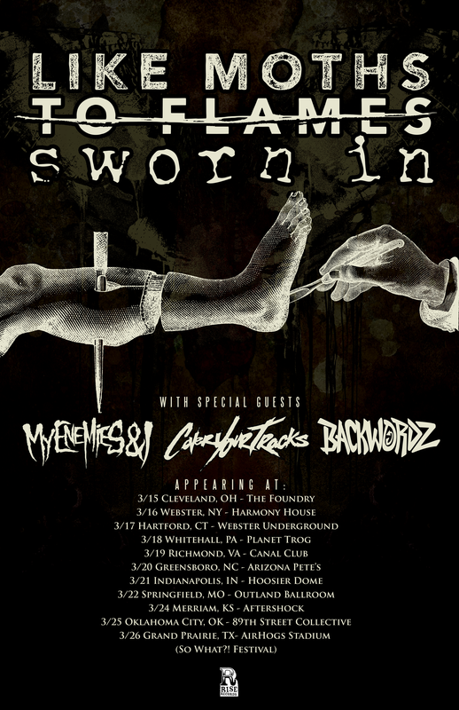 Like Moths To Flames Announce March Tour – Stitched Sound