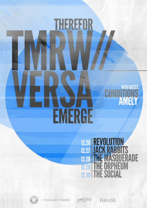 VersaEmerge & There For Tomorrow on a co-headliner