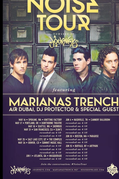 Marianas Trench Announce Tour Dates