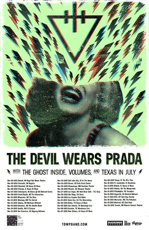 The Devil Wears Prada Announce New Tour