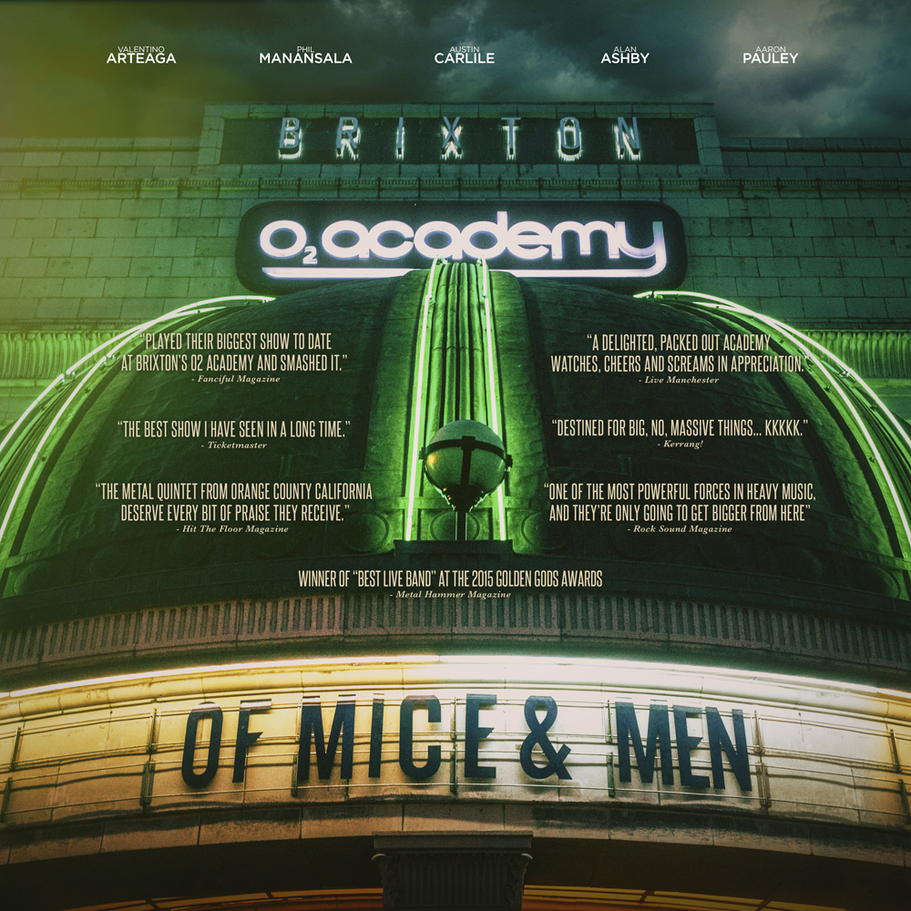 Of Mice & Men announce live album, ‘Live at Brixton’
