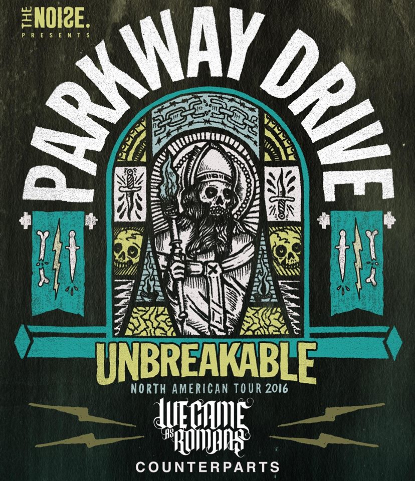 Parkway Drive, We Came As Romans and Counterparts announce tour