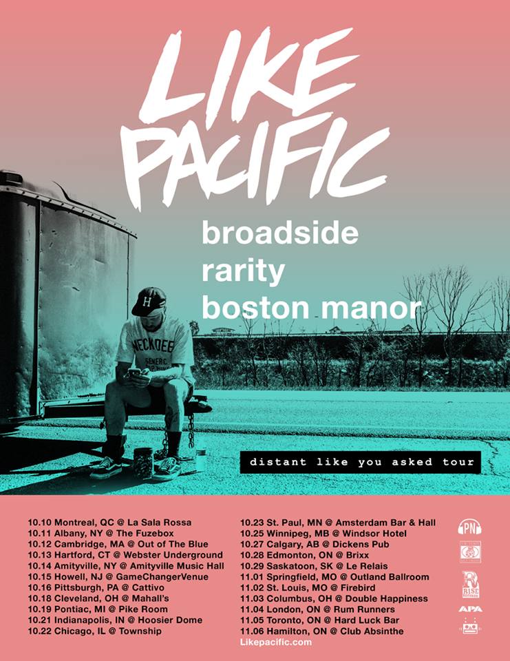 Like Pacific announce fall North American tour