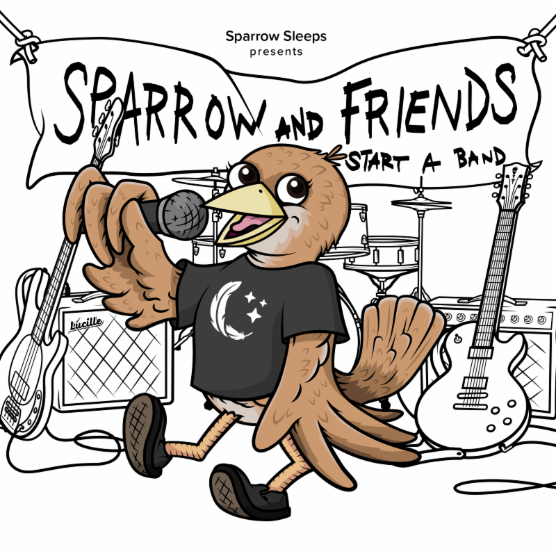 Album Review: Sparrow Sleeps ‘Sparrow and Friends Start a Band!’