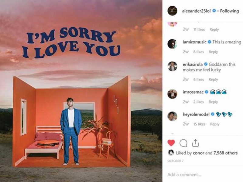 Alexander 23 releases debut EP ‘I’m Sorry I Love You’ and new video for “See You Later”