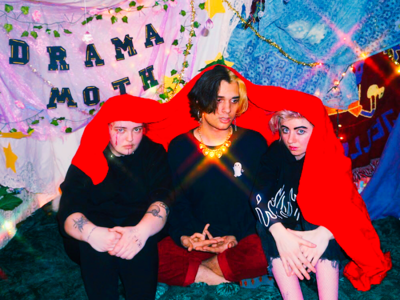 Chicago queer-pop trio Drama Moth premiere their new single “Speed Limit”