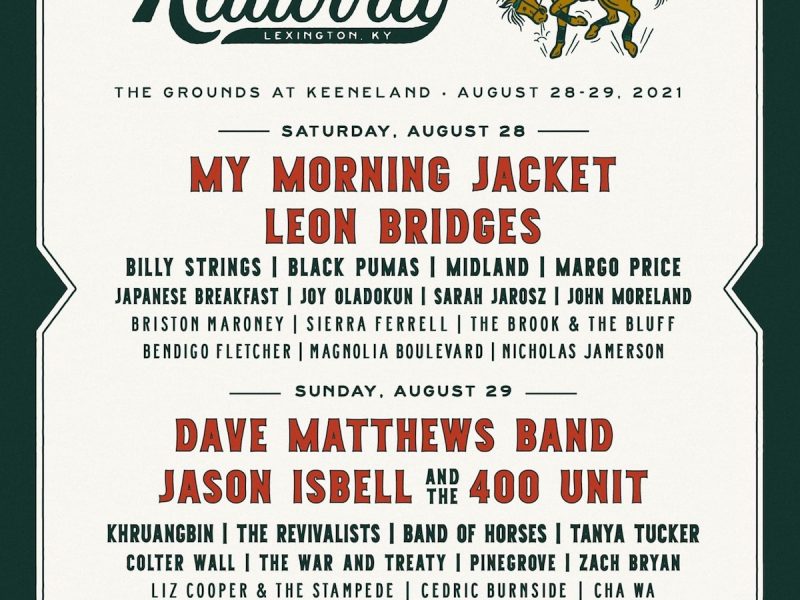 Railbird Festival announces line up for August 28th-29th at Keeneland in Lexington, KY